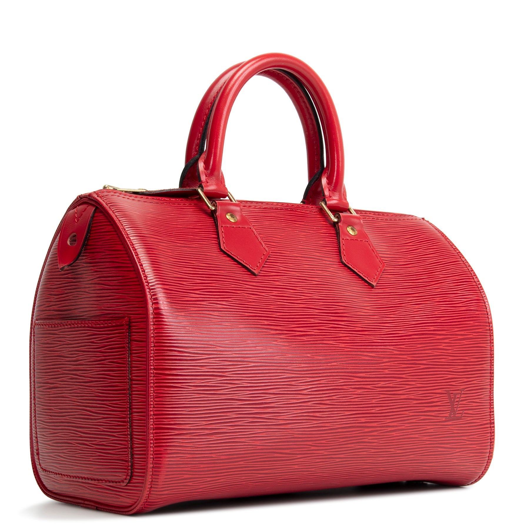 LOUIS VUITTON Vintage Epi Leather Speedy 25 - Red
