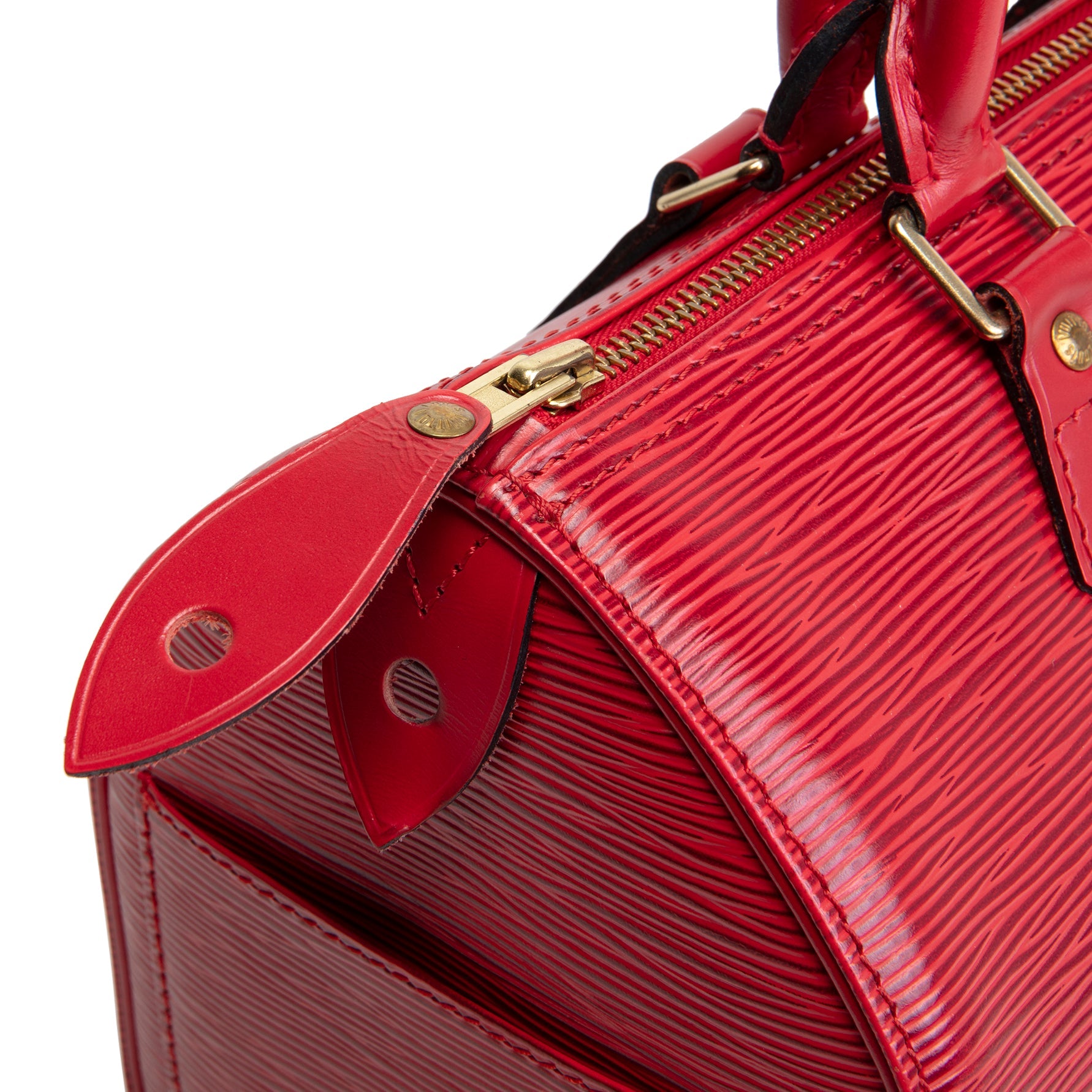 LOUIS VUITTON Vintage Epi Leather Speedy 25 - Red
