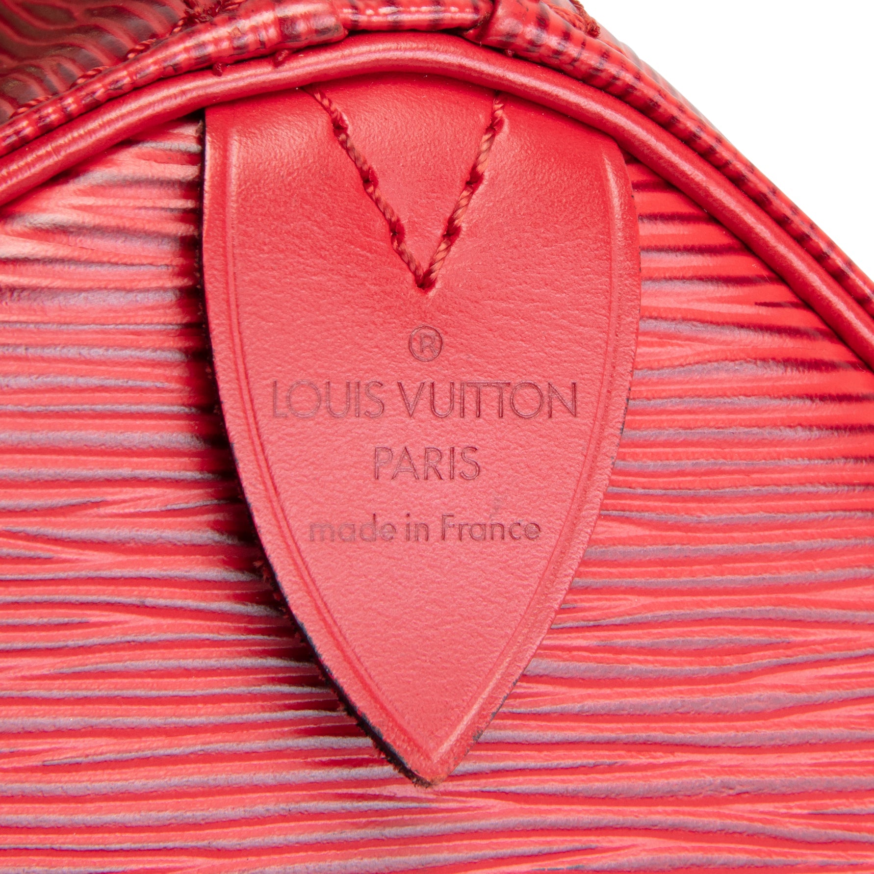 LOUIS VUITTON Vintage Epi Leather Speedy 25 - Red