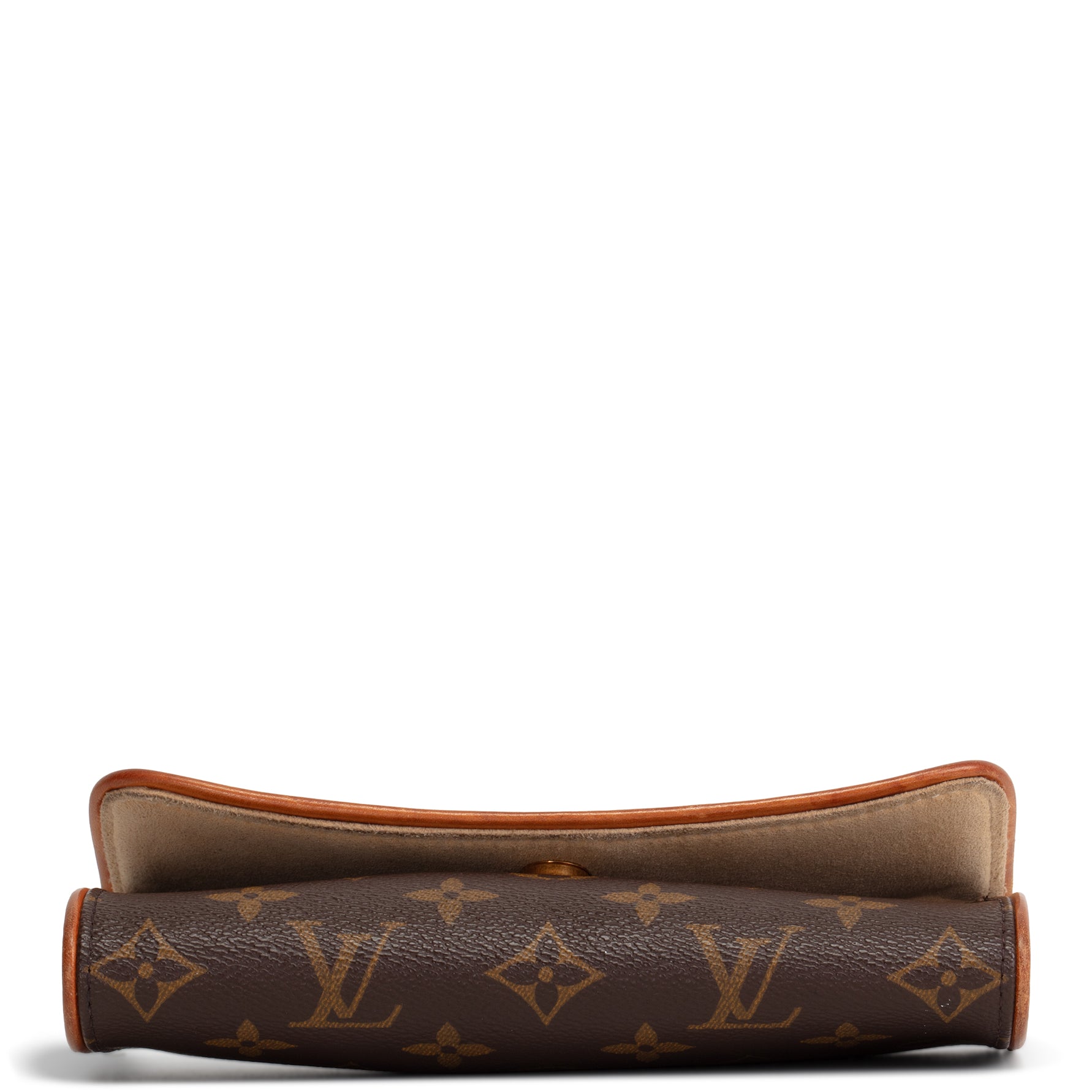 LOUIS VUITTON Vintage Monogram Pochette Florentine Crossbody Bag