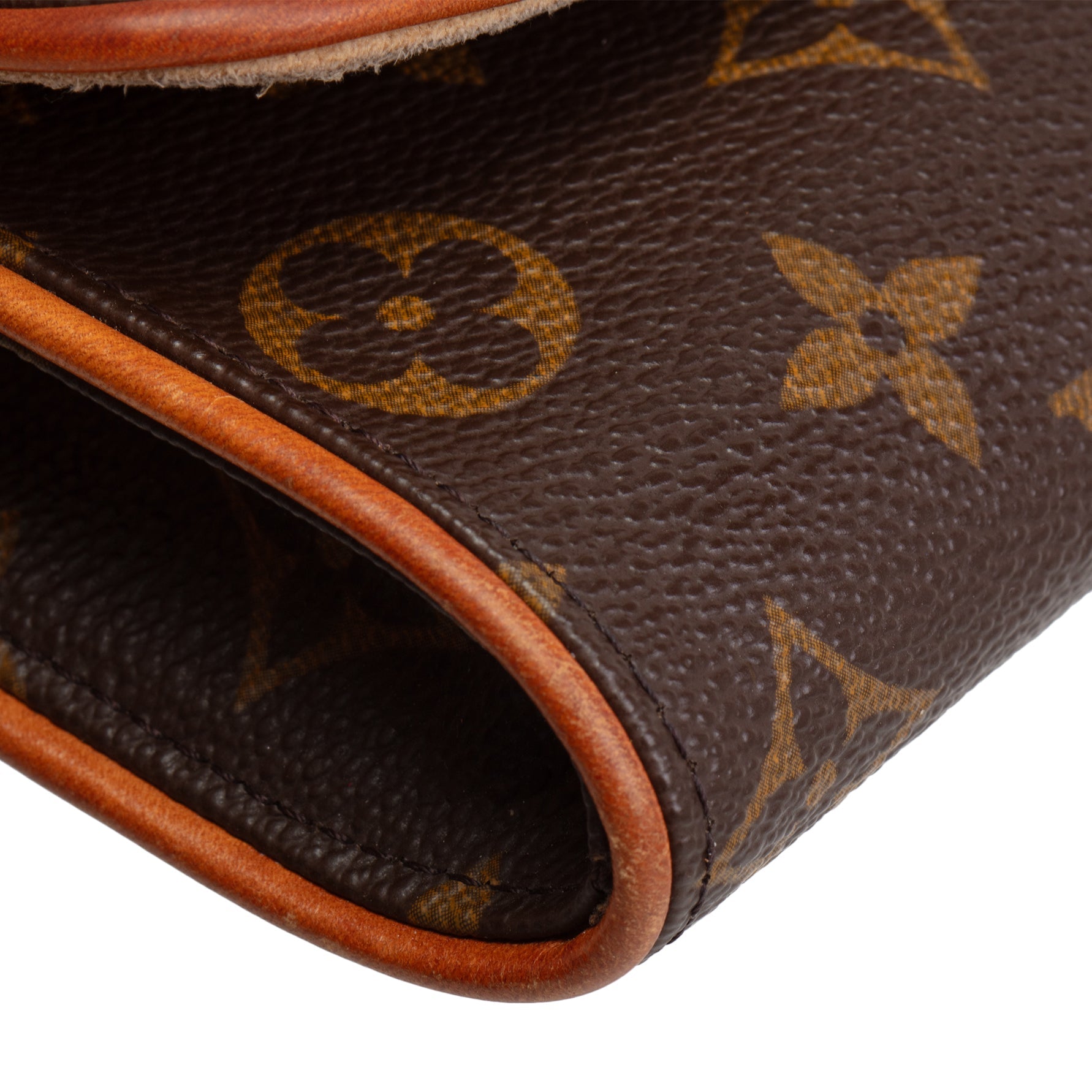 LOUIS VUITTON Vintage Monogram Pochette Florentine Crossbody Bag