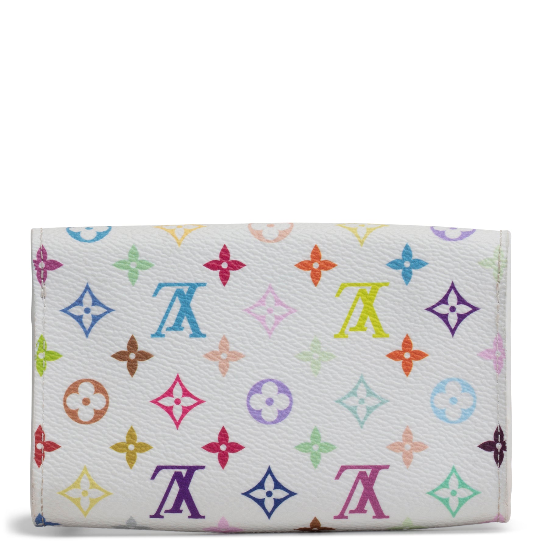 LOUIS VUITTON x TM Monogram Multicolore Pouch Metis Belt - White