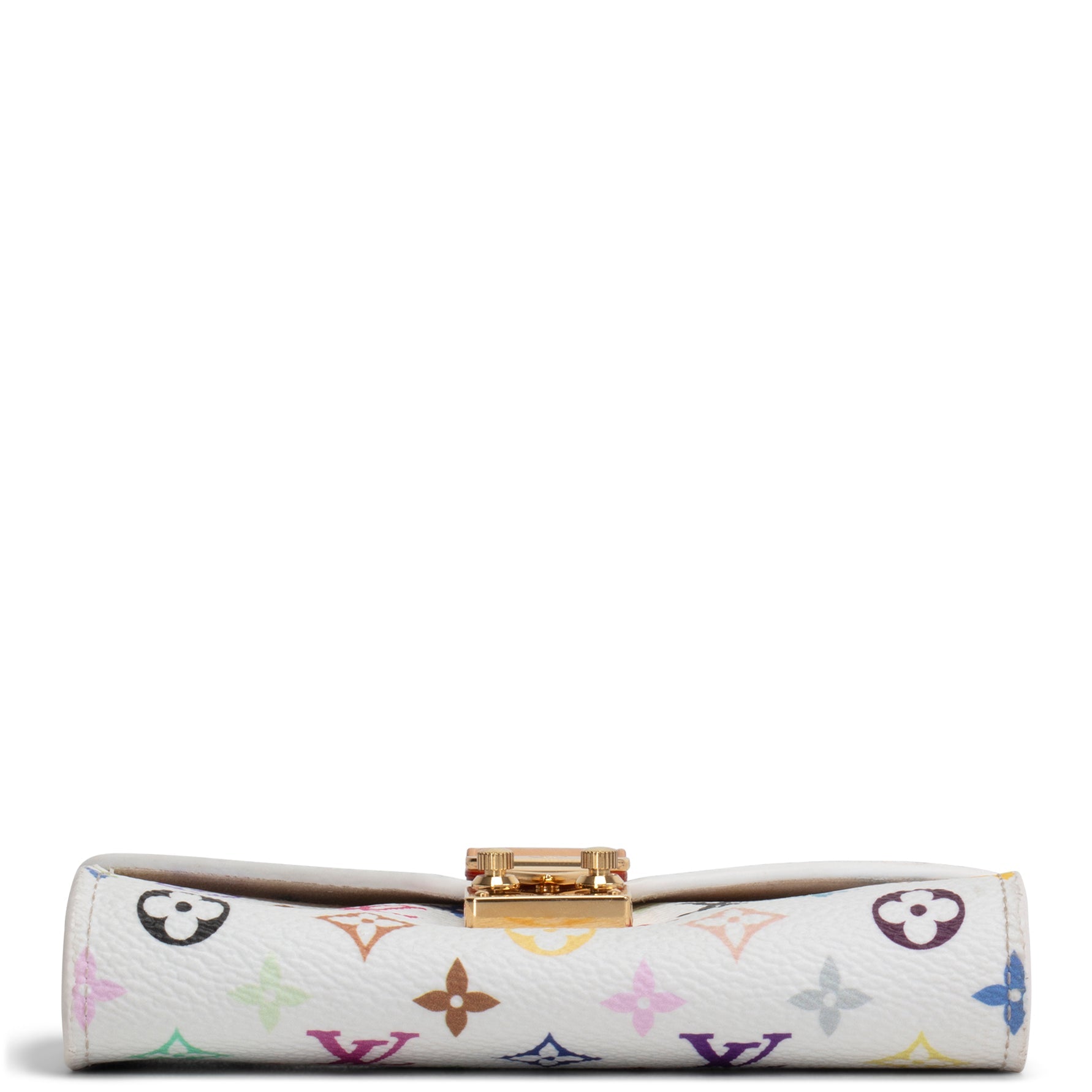 LOUIS VUITTON x TM Monogram Multicolore Pouch Metis Belt - White