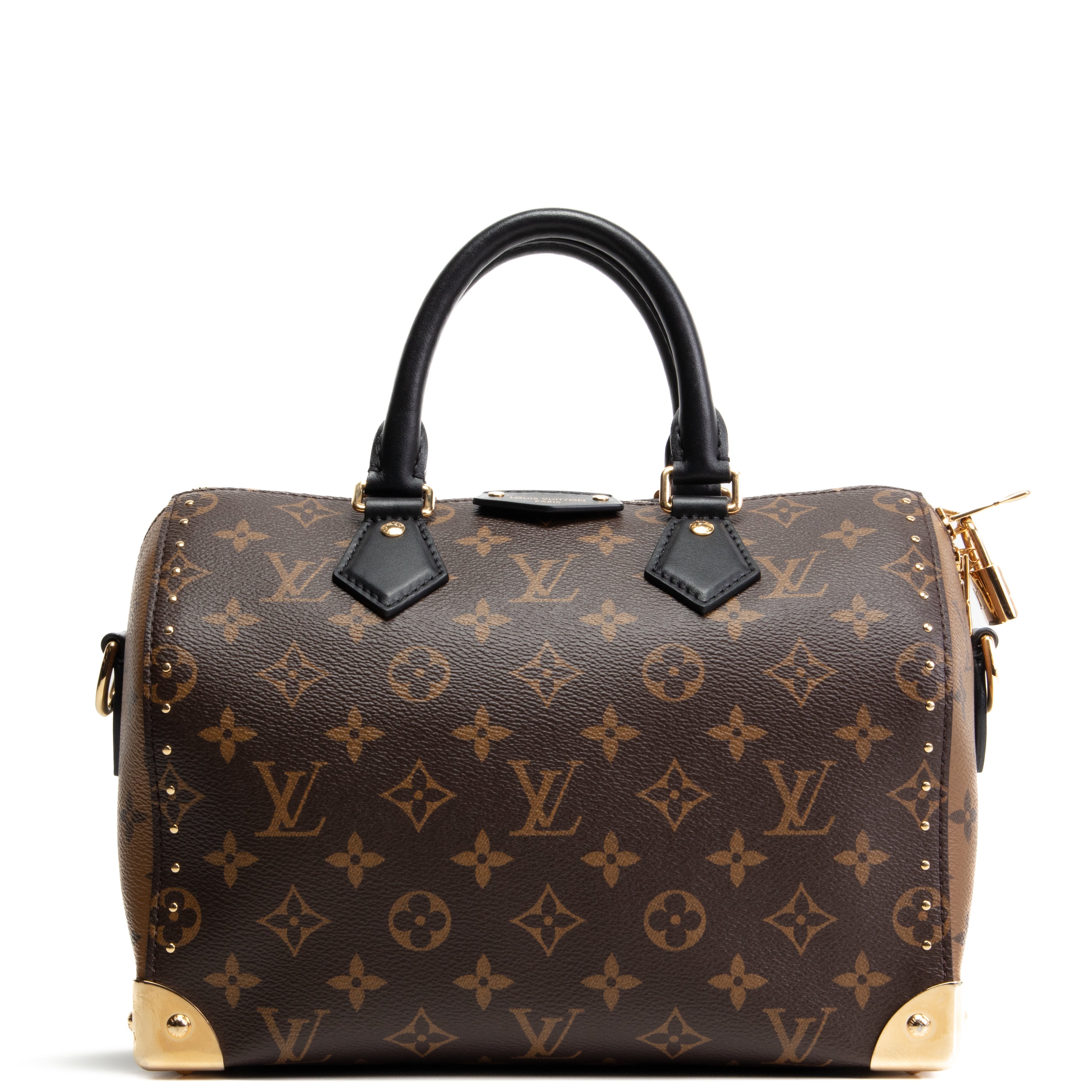 LOUIS VUITTON Speedy Trunk 25 Monogram Reverse