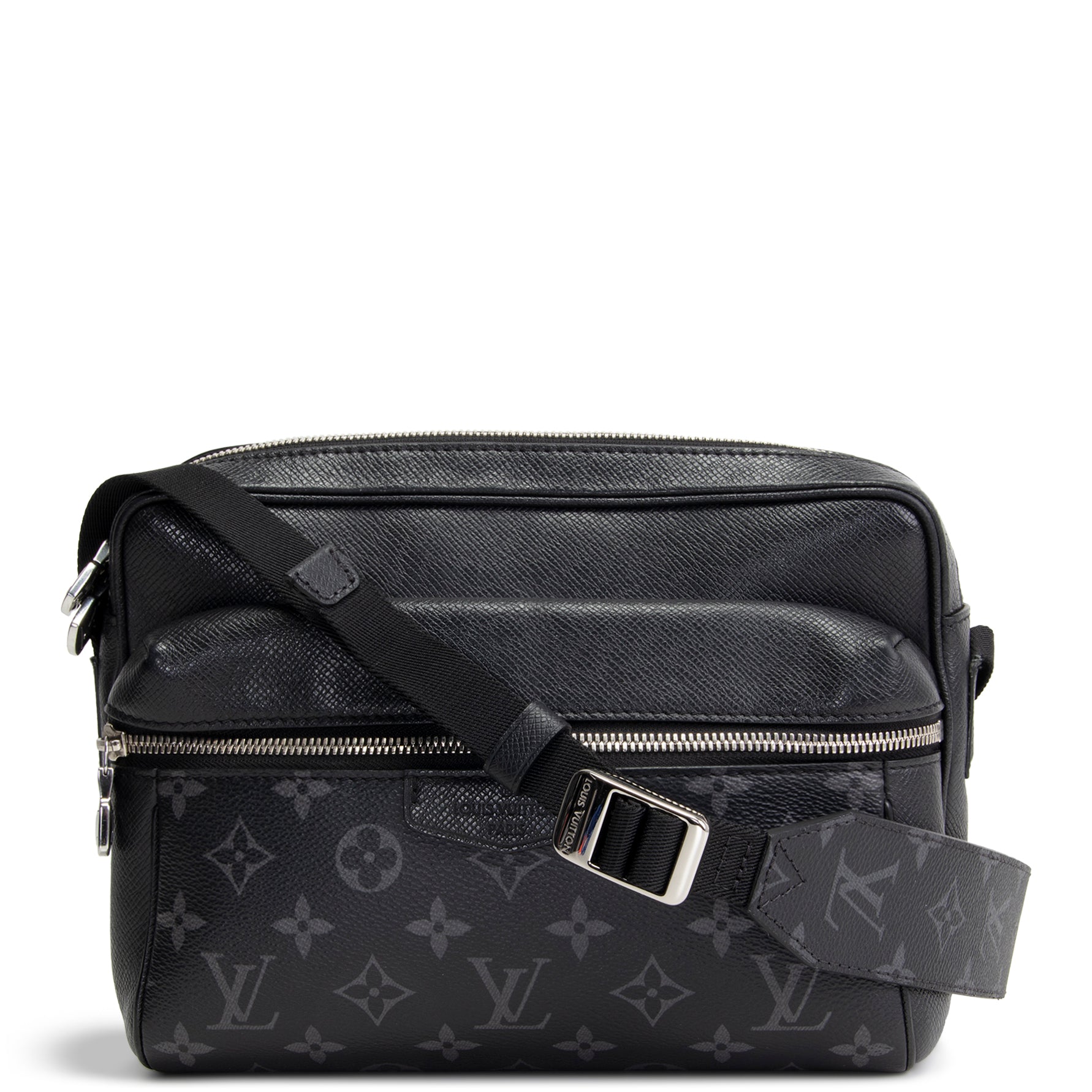 LOUIS VUITTON Taiga Monogram Eclipse Messenger Bag