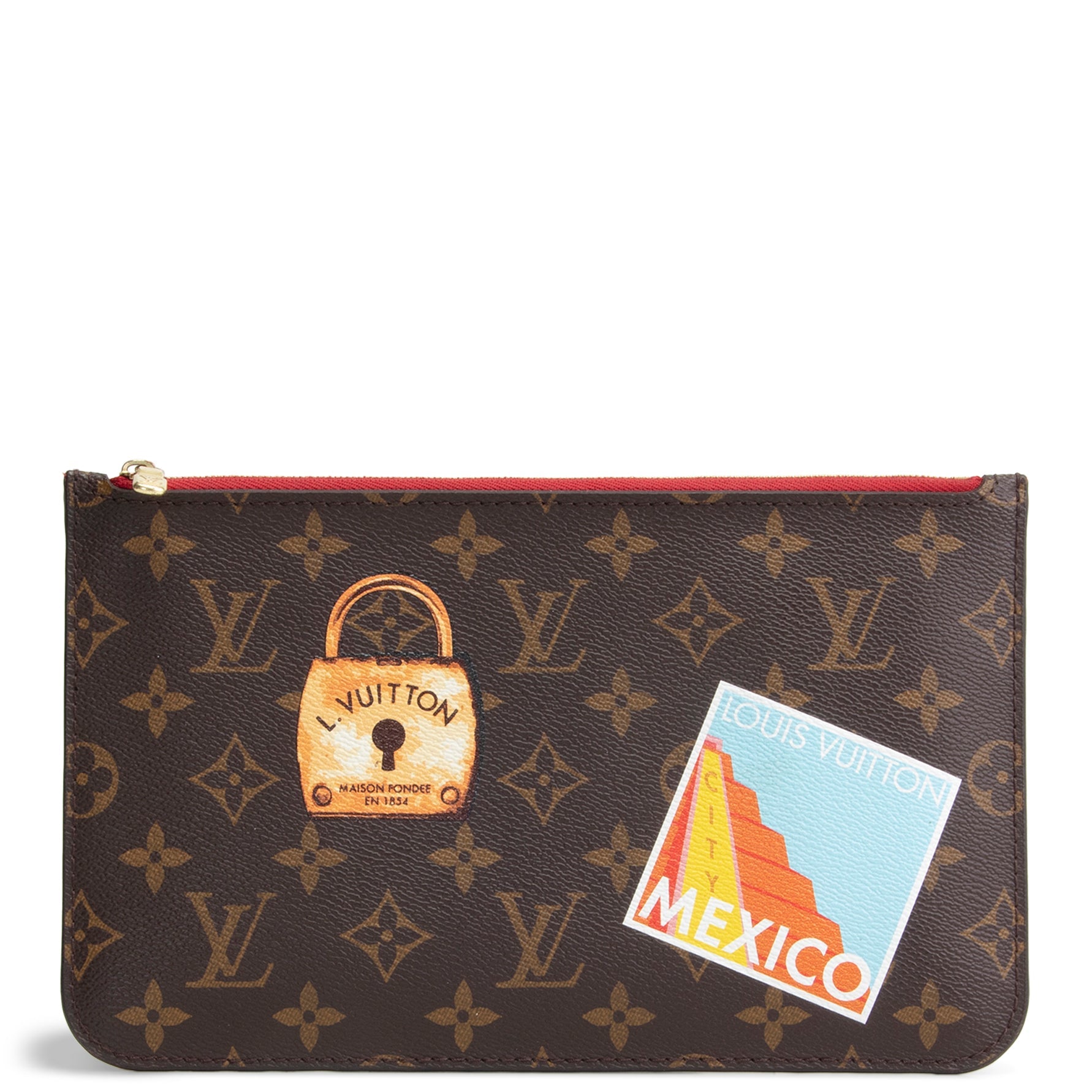 LOUIS VUITTON Monogram Neverfull Pochette OUTLET FINAL SALE