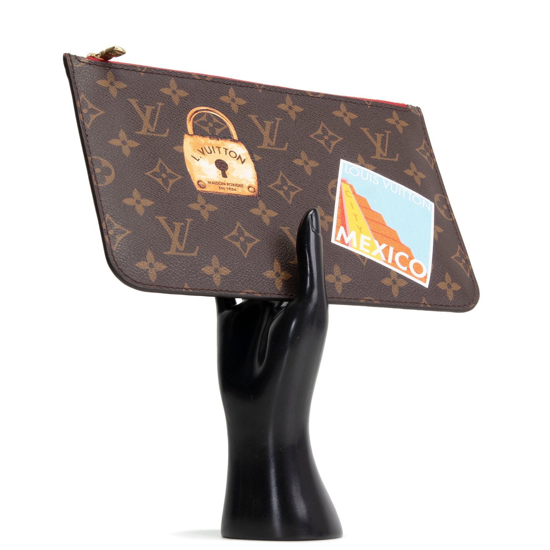 LOUIS VUITTON Monogram Neverfull Pochette OUTLET FINAL SALE