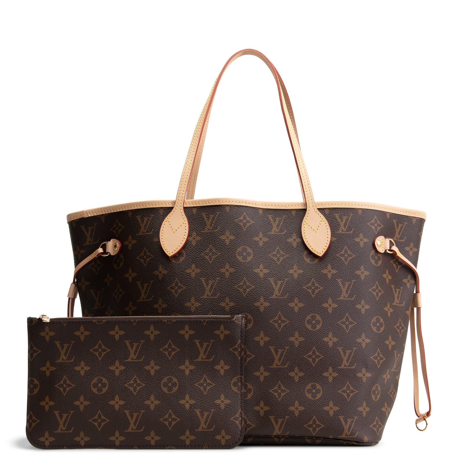 LOUIS VUITTON Monogram Neverfull MM w/Pouch