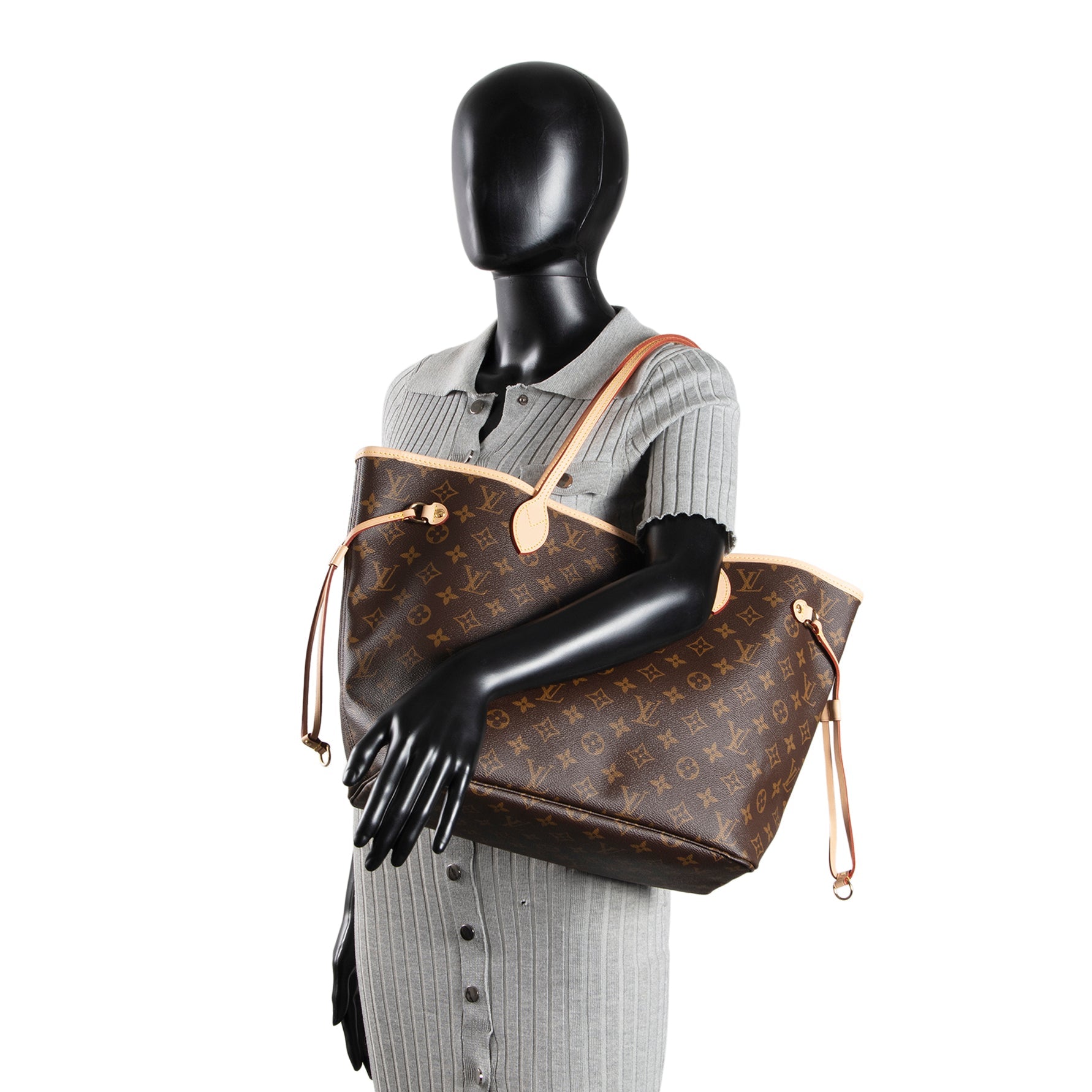 LOUIS VUITTON Monogram Neverfull MM w/Pouch