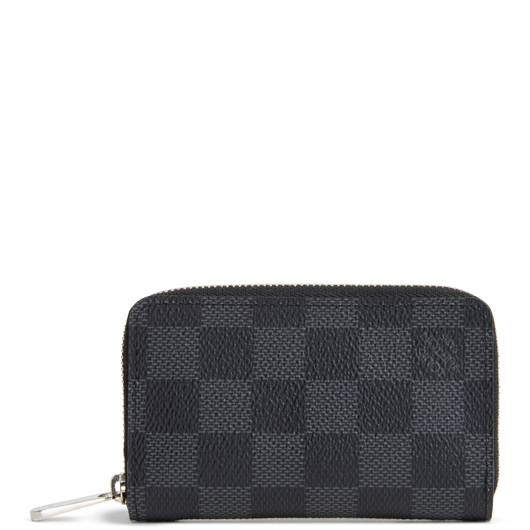 LOUIS VUITTON Zippy Coin Purse Damier Graphite