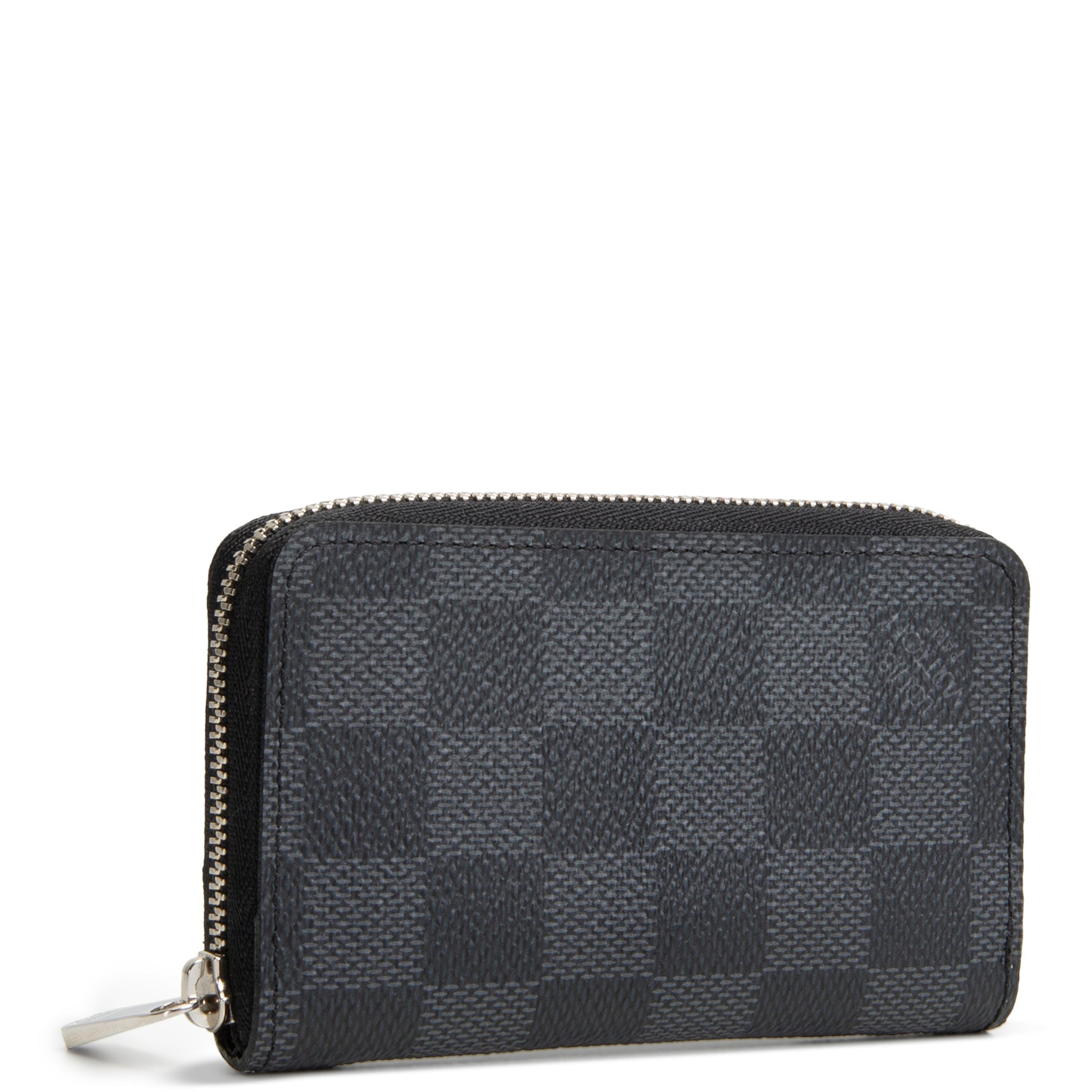 LOUIS VUITTON Zippy Coin Purse Damier Graphite