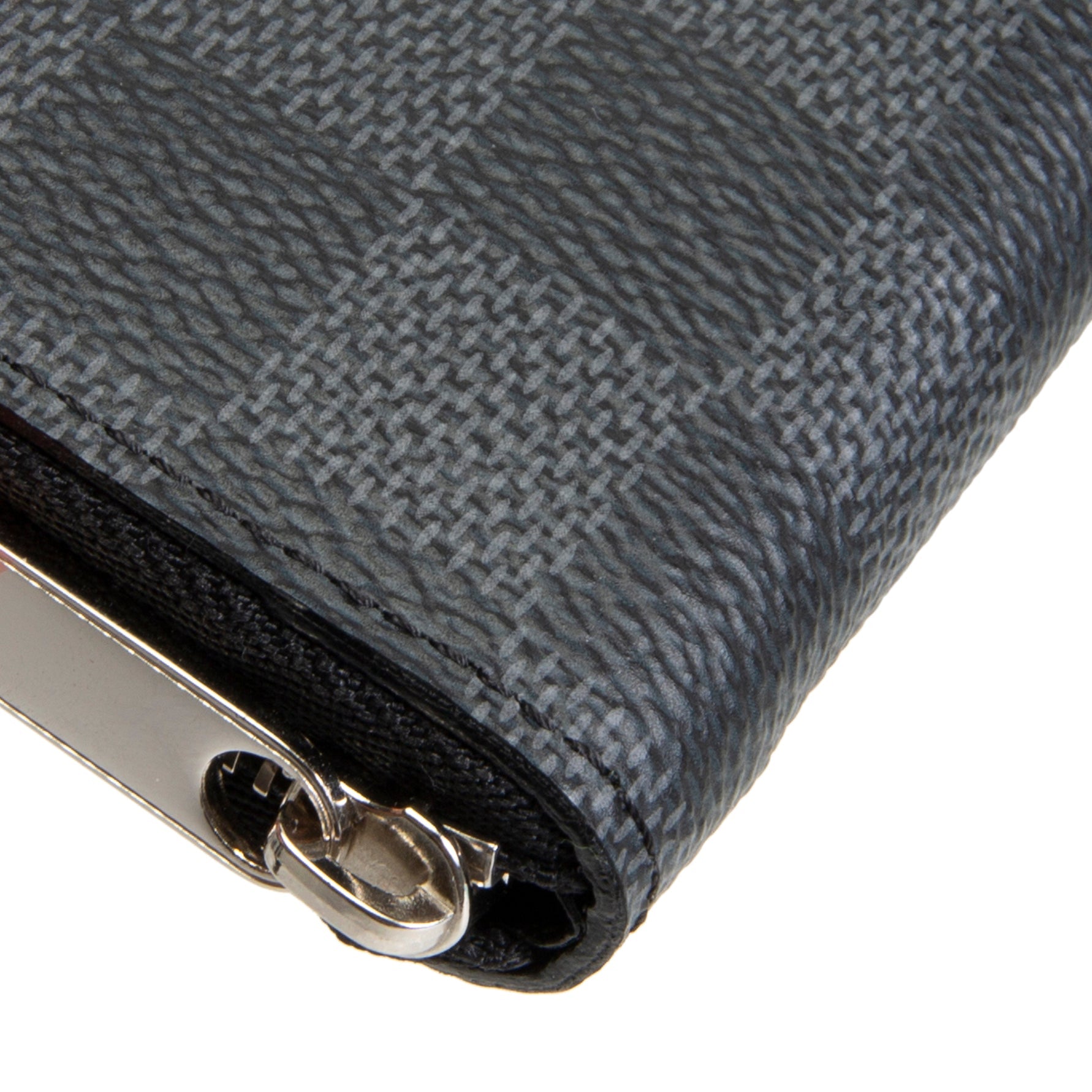 LOUIS VUITTON Zippy Coin Purse Damier Graphite