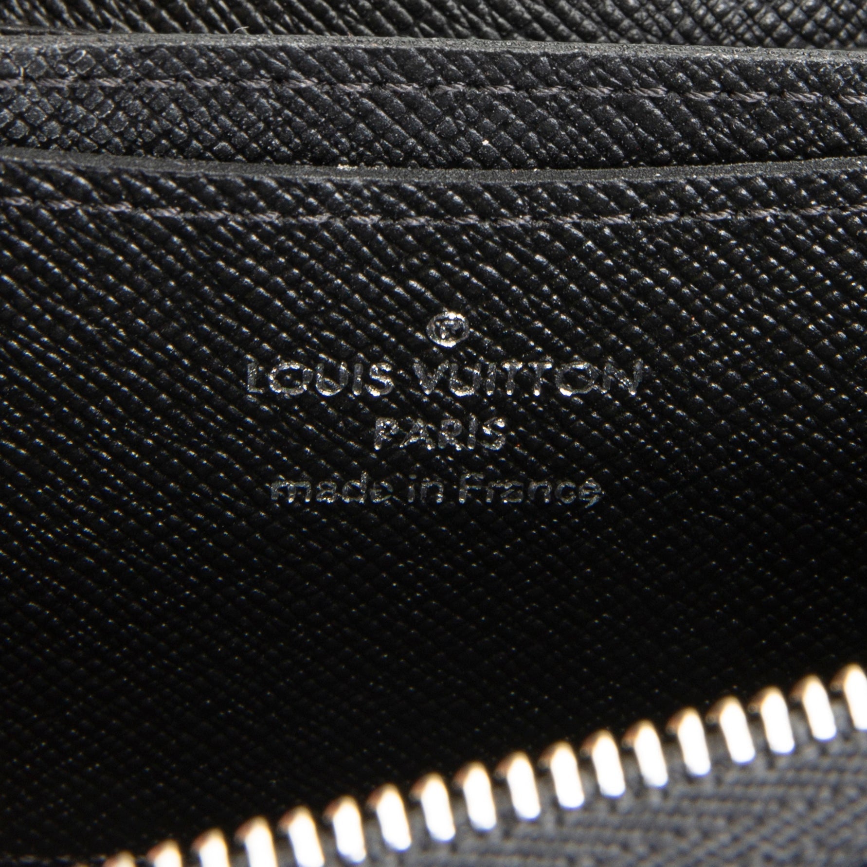 LOUIS VUITTON Zippy Coin Purse Damier Graphite