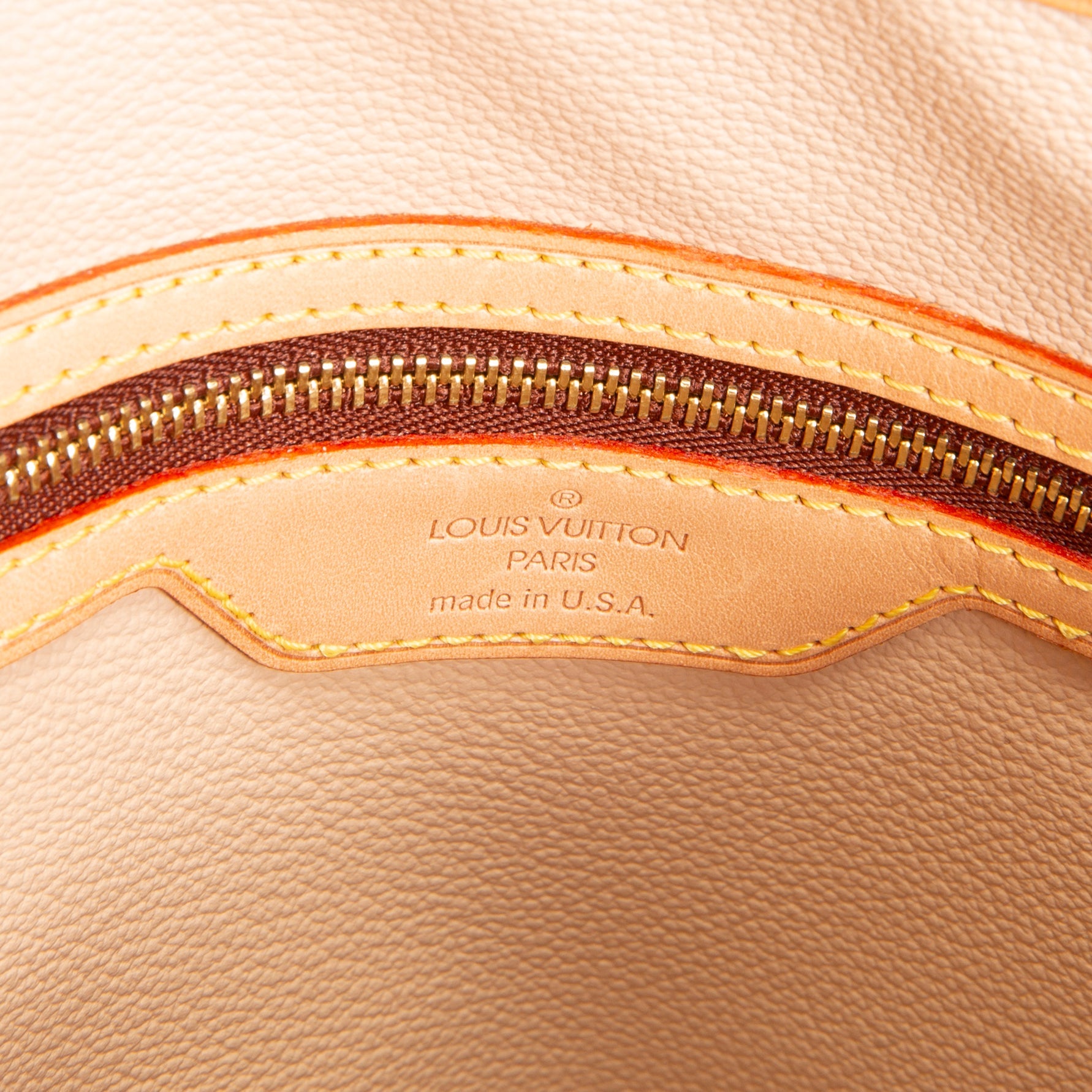 LOUIS VUITTON Vintage Marias Monogram Bucket Bag