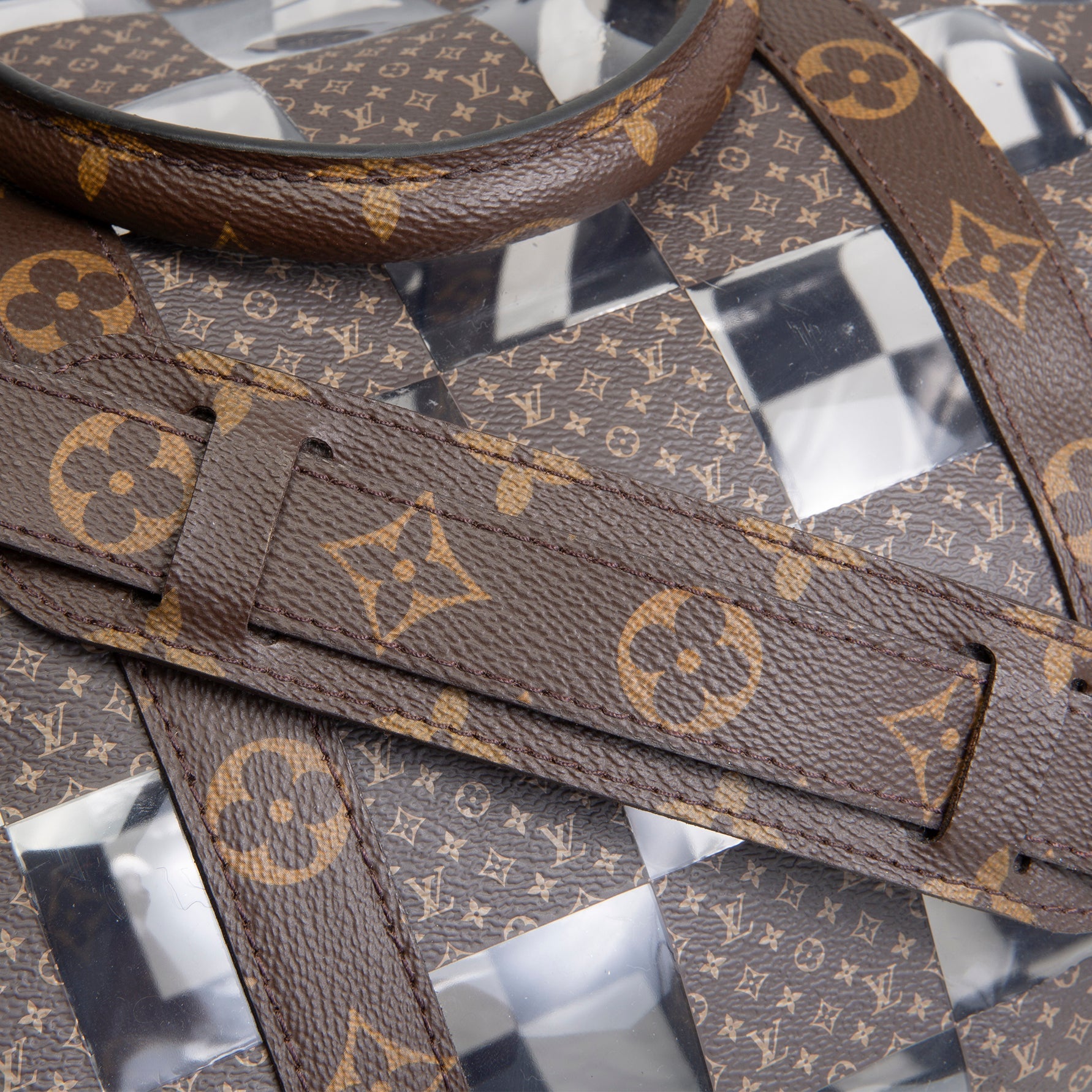 LOUIS VUITTON Chess Keepall Bandouliere 50