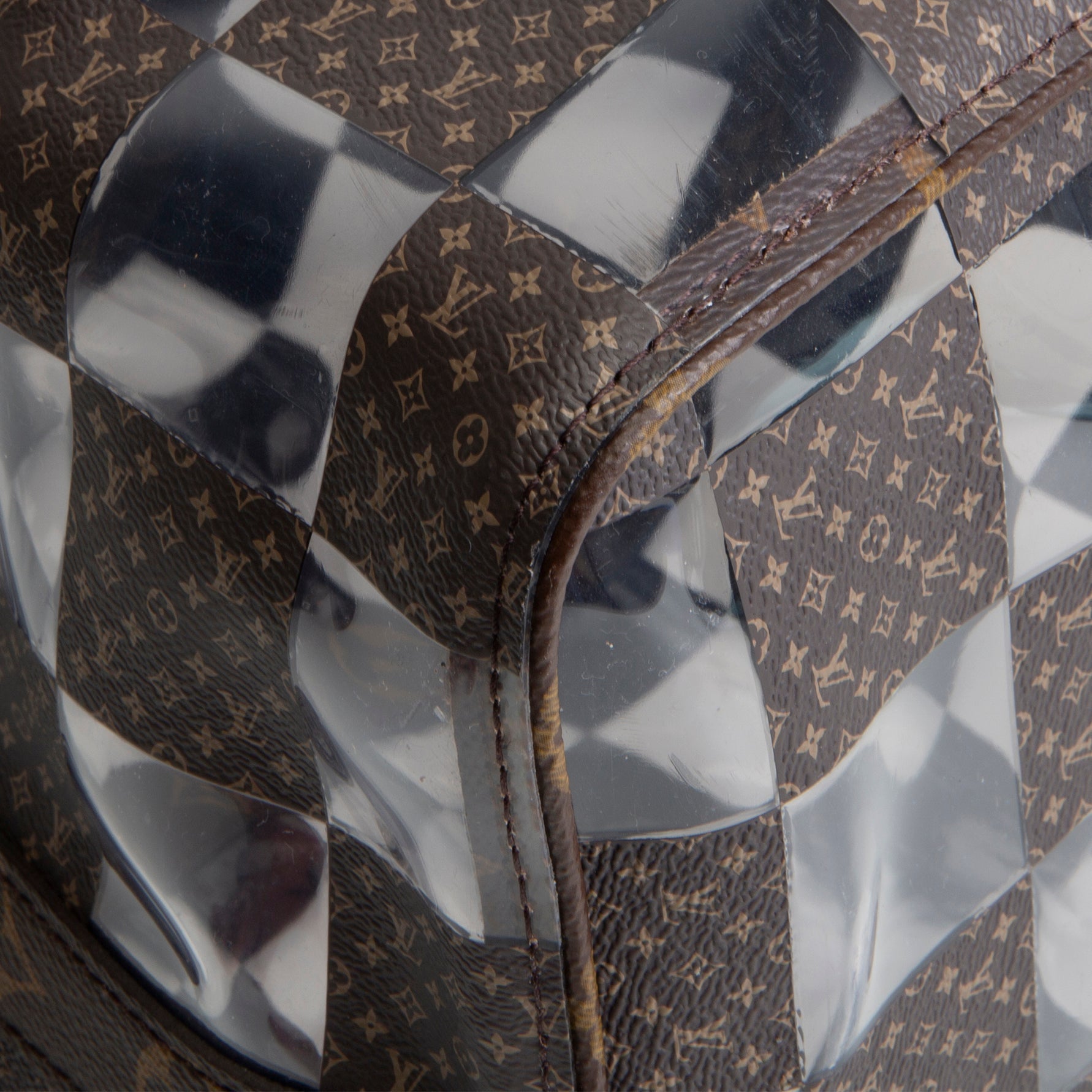 LOUIS VUITTON Chess Keepall Bandouliere 50