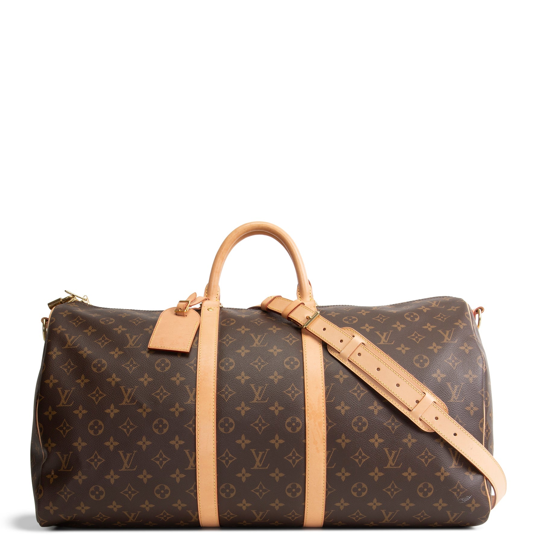 LOUIS VUITTON Monogram Keepall Bandouliere 55