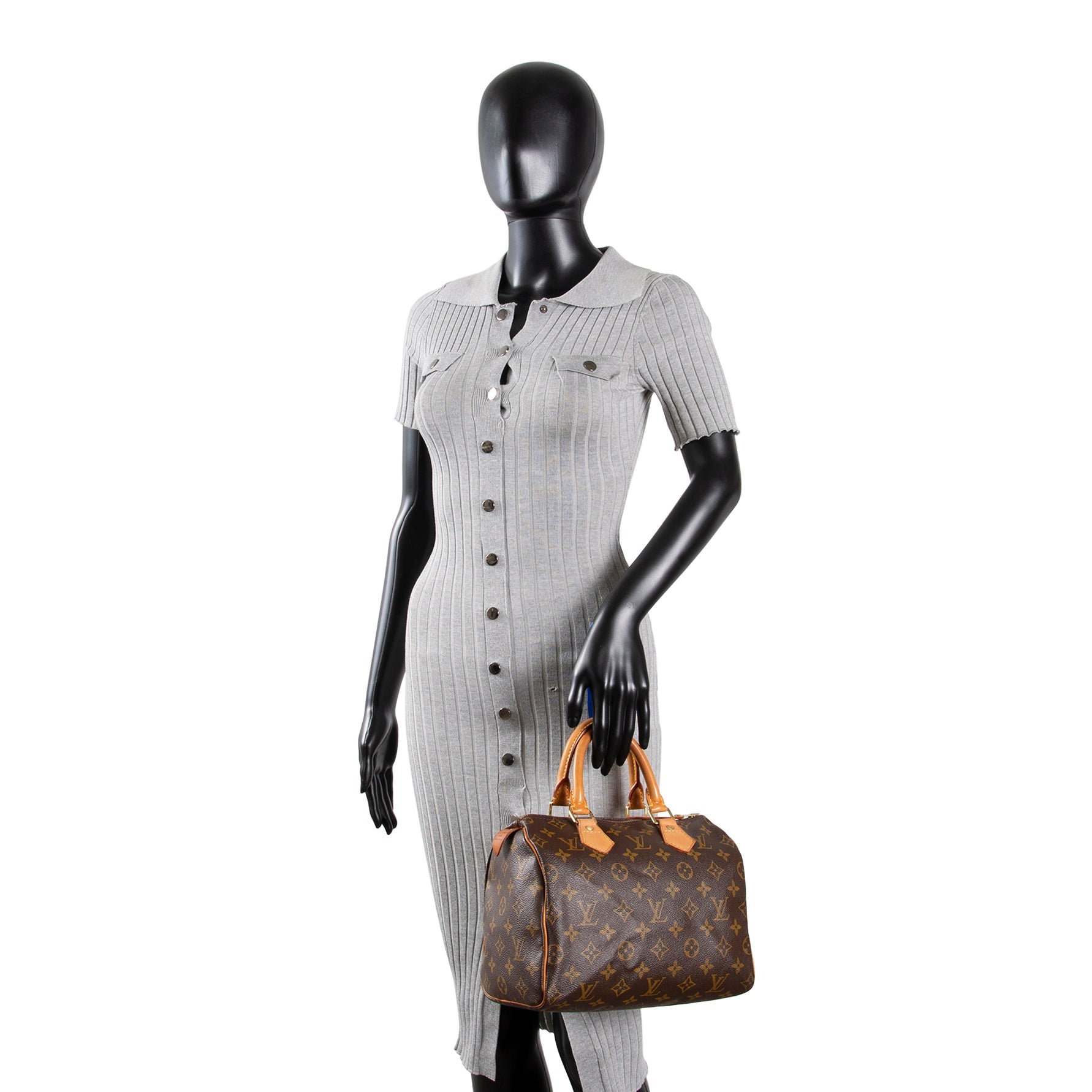 LOUIS VUITTON Vintage Monogram Speedy 25