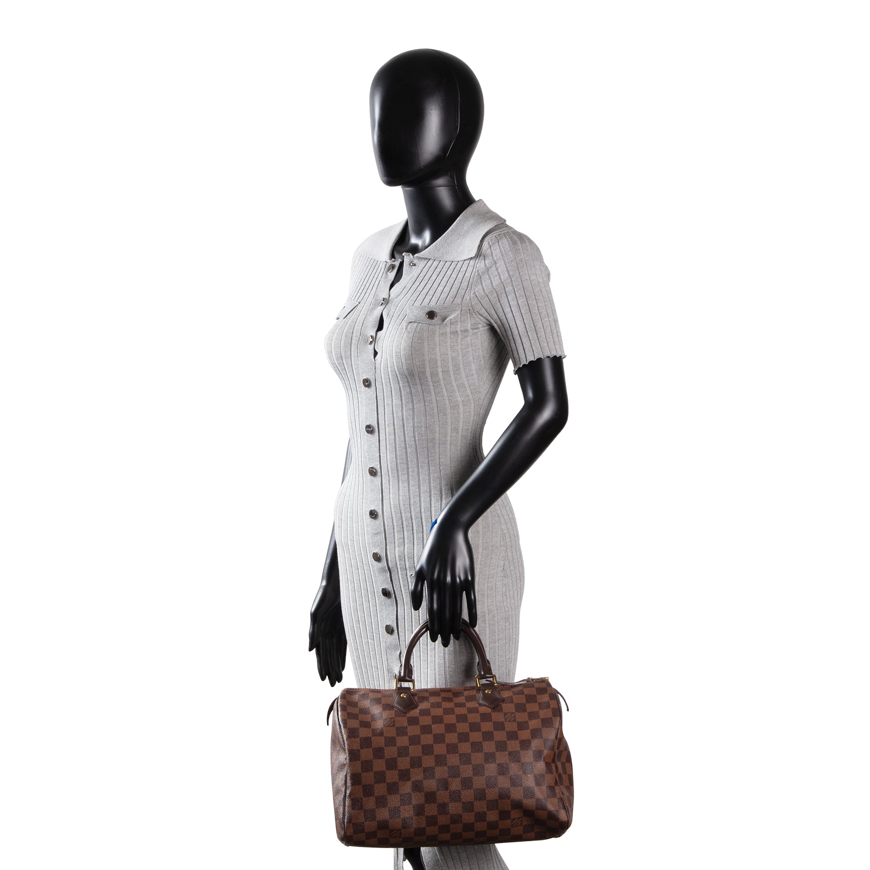 LOUIS VUITTON Damier Ebene Speedy 30