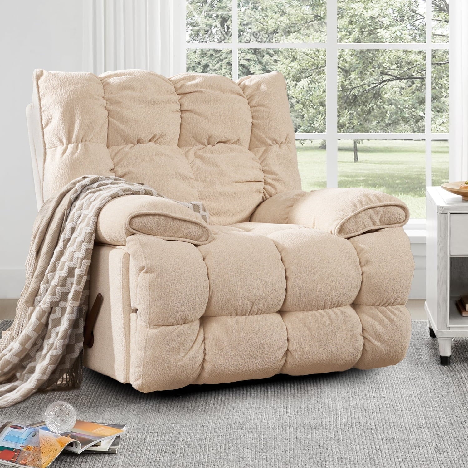 KingSize Rocker Recliner Chair
