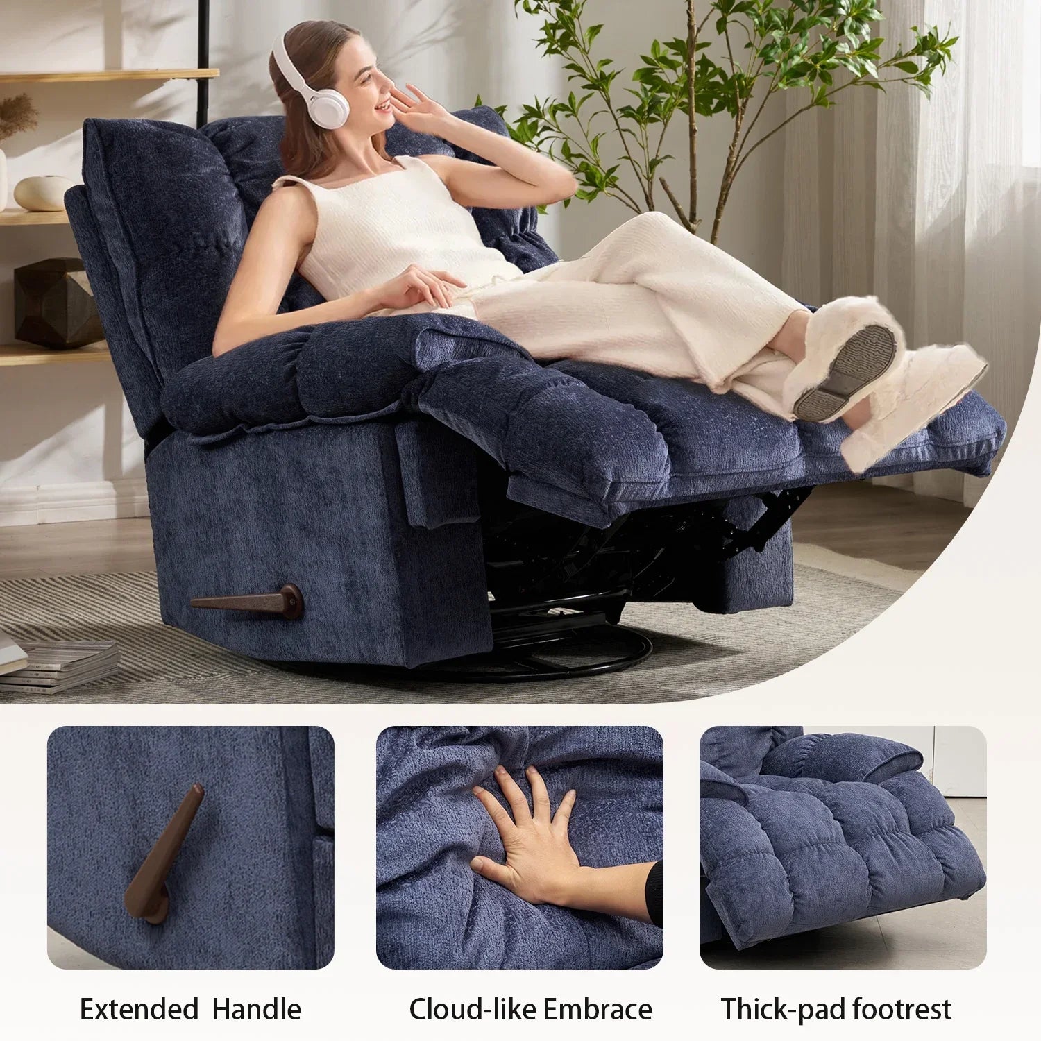 PrimeLounge Rocker Recliner Rocker Recliner Chair