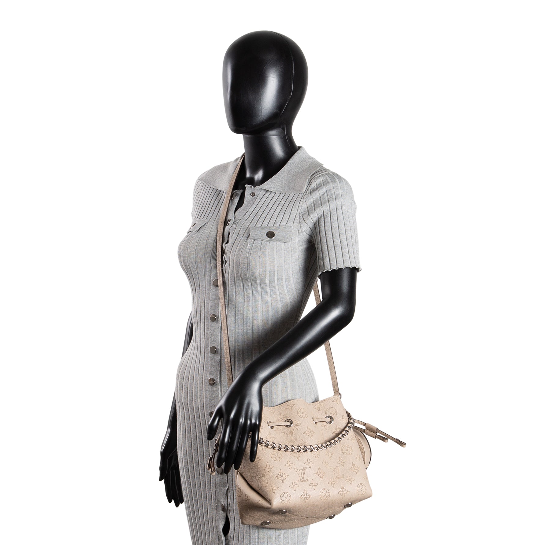 LOUIS VUITTON Mahina Bella Bucket Bag - Galet