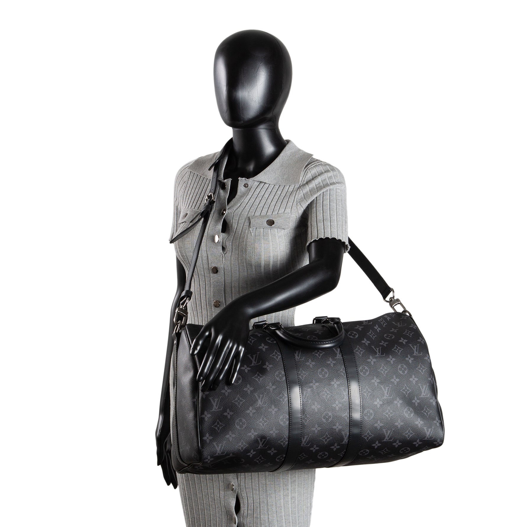 LOUIS VUITTON Keepall 45 Bandouliere - Monogram Eclipse