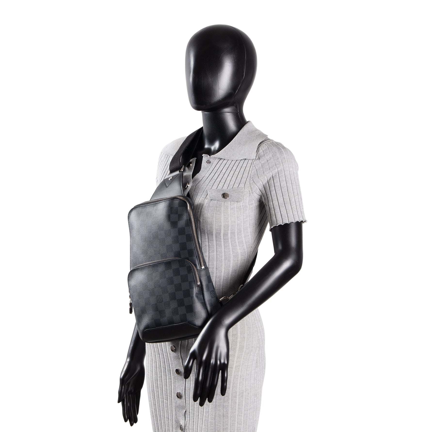 LOUIS VUITTON Damier Graphite Avenue Sling Bag
