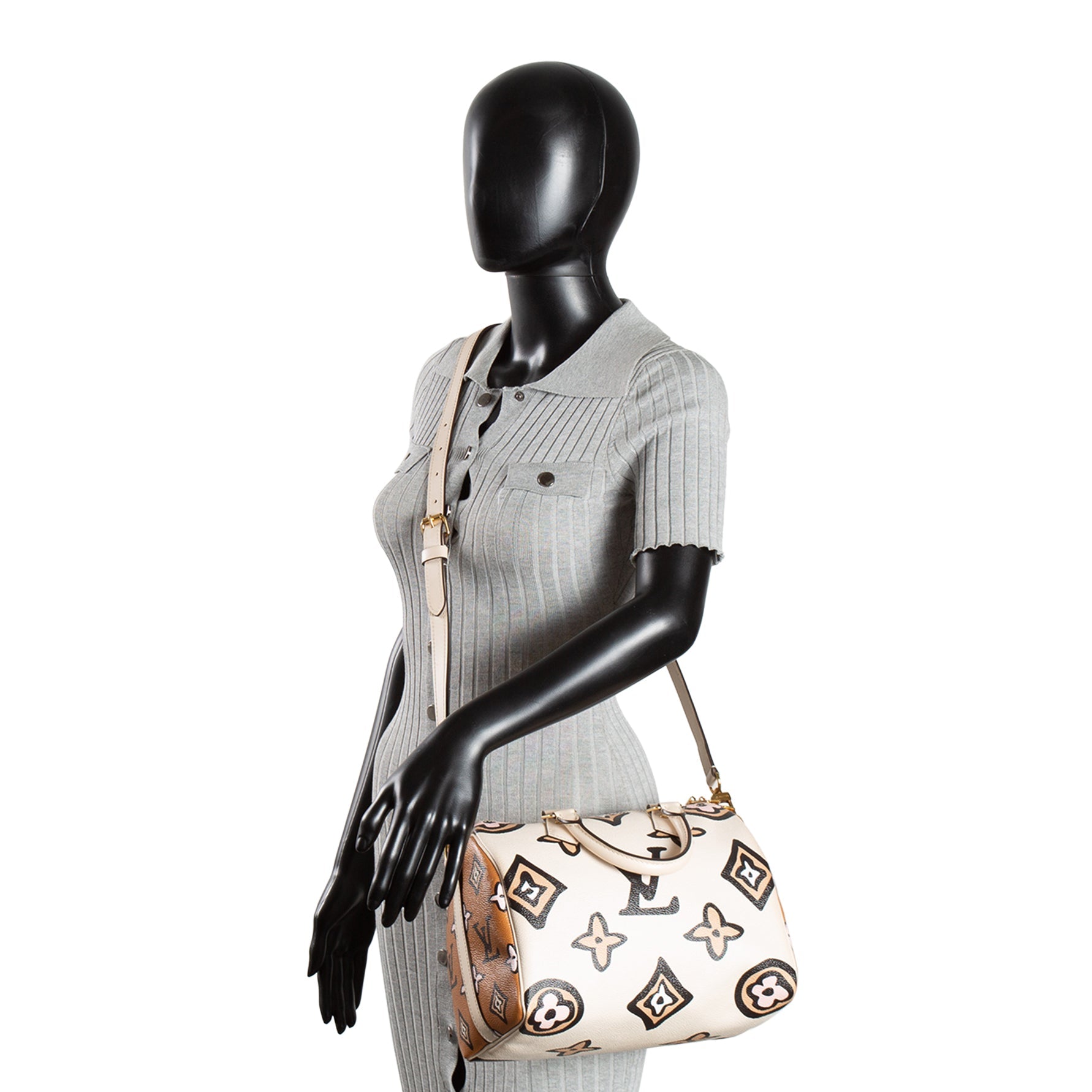 LOUIS VUITTON Wild at Heart Speedy Bandouliere 25