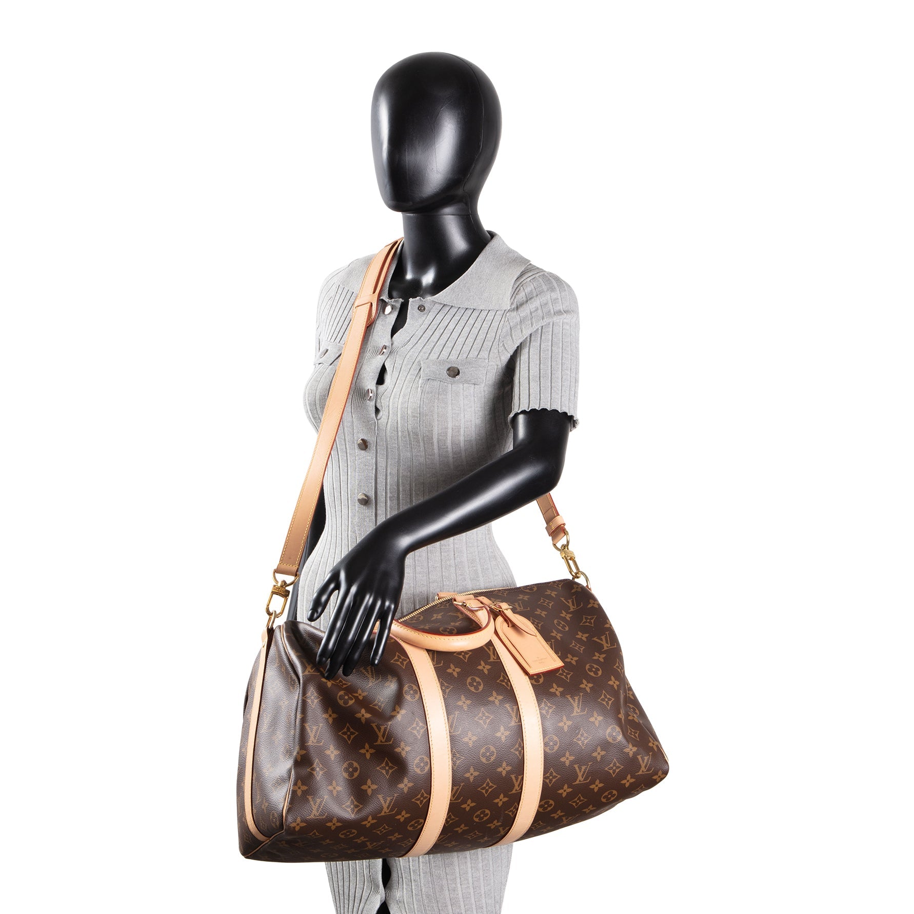 LOUIS VUITTON Monogram Keepall Bandouliere 45