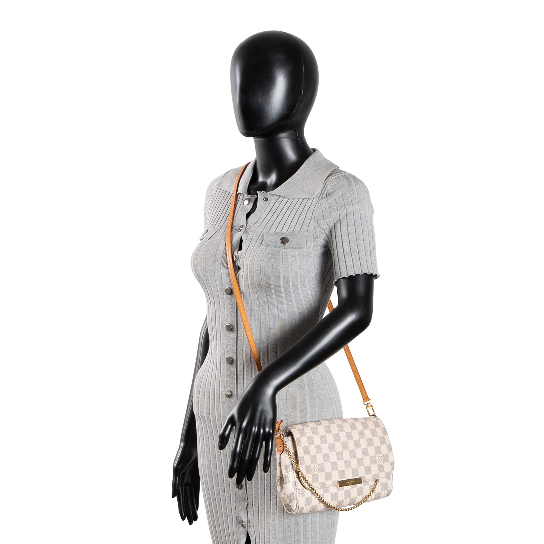 LOUIS VUITTON Damier Azur Favorite Crossbody